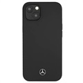 Mercedes-Benz Silicone Line iPhone 13 Mini Cover - Sort
