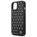 Mercedes-Benz Stars Pattern iPhone 13 Cover - Sort