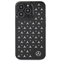 Mercedes-Benz Stars Pattern iPhone 13 Pro Max Cover - Sort