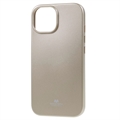 iPhone 15 Mercury Goospery Glitter TPU Cover - Guld
