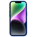 iPhone 15 Plus Mercury Goospery Glitter TPU Cover - Blå