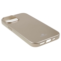iPhone 15 Plus Mercury Goospery Glitter TPU Cover - Guld