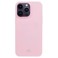 iPhone 15 Pro Max Mercury Goospery Glitter TPU Cover - Pink