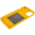 iPhone 14 Plus Mercury Goospery Glitter TPU Cover - Gul