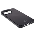 iPhone 15 Pro Mercury Goospery Glitter TPU Cover - Sort