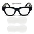 Meta Ray-Ban Smart Glasses Anti-ridsebeskyttende linsefilm - 4 stk.