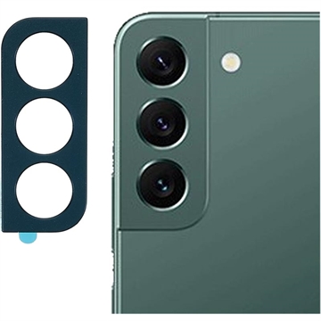 Samsung Galaxy S22 5G/S22+ 5G Metal Kameralinsebeskytter - Mørkegrøn
