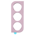 Samsung Galaxy S22 5G/S22+ 5G Metal Kameralinsebeskytter - Pink