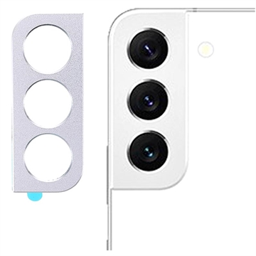 Samsung Galaxy S22 5G/S22+ 5G Metal Kameralinsebeskytter - Sølv