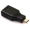 MicroUSB / USB 2.0 OTG Adapter - Sort