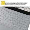 Microsoft Surface Laptop 7 ultratyndt TPU-tastaturcover - Gennemsigtig