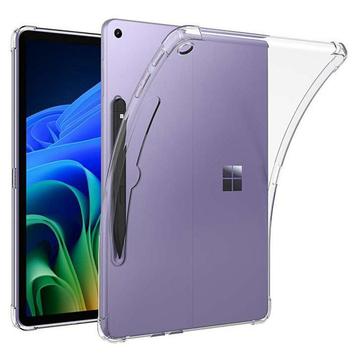 Microsoft Surface Pro 12 Stødsikkert Silikone Cover - Gennemsigtig