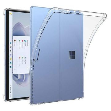 Microsoft Surface Pro 7/6/5/4 Stødsikkert Silikone Cover - Gennemsigtig