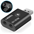 Mini Bluetooth Audio Sender / Modtager YET-TR6 - USB-A, 3.5mm
