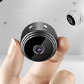 Mini-Kamera med Nattesyn og Bevægelsessensor A9 - Sort