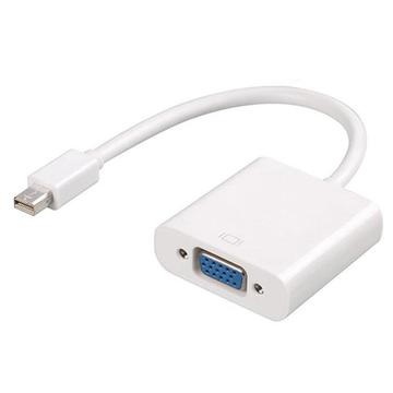 Mini DisplayPort (Thunderbolt) til VGA-adapter - hvid