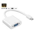 Mini DisplayPort (Thunderbolt) til VGA-adapter - hvid