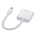 Mini DisplayPort (Thunderbolt) til VGA-adapter - hvid
