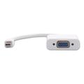 Mini DisplayPort (Thunderbolt) til VGA-adapter - hvid