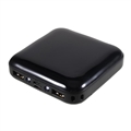 Mini Powerbank 10000mAh - 2x USB - Sort