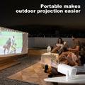 Mini Home 4K-projektor P30 m. Android 11 - Dobbelt WiFi, Bluetooth