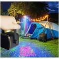 Mini LED Laserprojektionslampe med USB-port og Fjernbetjening