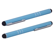 Stilfuld Touch Pen til iPhone / iPad / Samsung - Blå