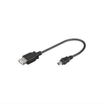 Goobay USB Hun / MiniUSB Han Kabel Adapter