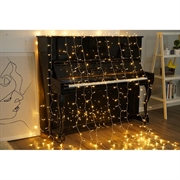 Modee C3002 Jule LED-gardin - 3x2m - Varm hvid