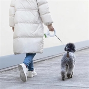 Moestar UFO indtrækkelig hundesnor med LED-lys - 3m