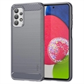 Samsung Galaxy A23 Mofi Karbonfiber TPU Cover - Grå