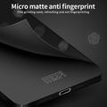 iPhone 15 Pro Mofi Shield Matte Cover - Sort
