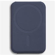Moft x Movas Snap-On MagSafe-tegnebog og telefonholder - marineblå