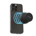 Momax 1-Vibe Go BS6 magnetisk mini Bluetooth-højttaler og telefonholder - sort