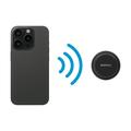 Momax 1-Vibe Go BS6 magnetisk mini Bluetooth-højttaler og telefonholder - sort