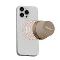 Momax 1-Vibe Go BS6 magnetisk mini Bluetooth-højttaler og telefonholder - guld