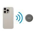Momax 1-Vibe Go BS6 magnetisk mini Bluetooth-højttaler og telefonholder - titaniumguld