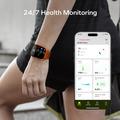 Momax 1-Wear Lite Smartwatch Fitness Tracker - IP68, 1.83" TFT - Orange