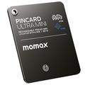 Momax BR18 PinCard Ultra Mini UWB-tracker til iOS - Apple Find My - Sort