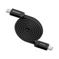 Momax DC88 Mag.Link fladt magnetisk USB-C-kabel - 100W, 1m