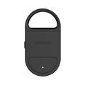 Momax PinBuzz genopladelig personlig sikkerhedsalarm - Apple Find My kompatibel - Sort