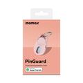 Momax PinGuard kameradetekteringssporing med Apple Find My - Pink