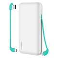Momax iPower Minimal 5 Power Bank - 10000mAh - Hvid