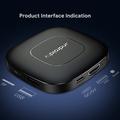 Mortal T1 4K Android TV streaming box - Smart TV boks - 2GB/8GB - Sort