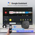 Mortal T1 4K Android TV streaming box - Smart TV boks - 2GB/8GB - Sort
