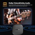 Mortal T1 4K Android TV streaming box - Smart TV boks - 2GB/8GB - Sort