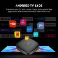 Mortal T1 4K Android TV streaming box - Smart TV boks - 2GB/8GB - Sort