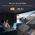Mortal T1 4K Android TV streaming box - Smart TV boks - 2GB/8GB - Sort