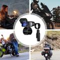 USB-oplader til motorcykelstyr 18W - sort