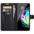 Motorola Edge 20 Pung Taske med Magnetisk Lukning - Sort